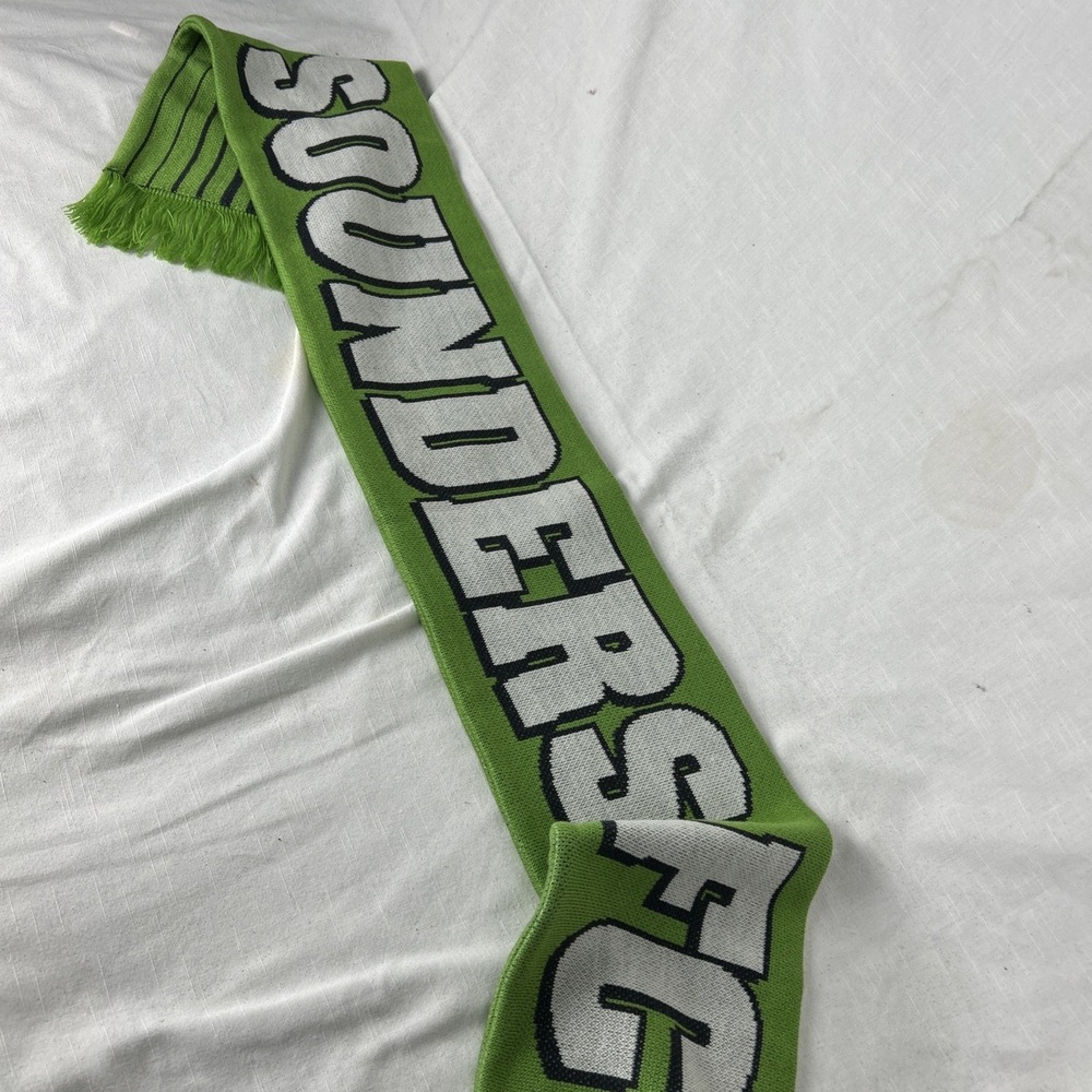 Adidas Seattle Sounders FC Scarf Green Knit